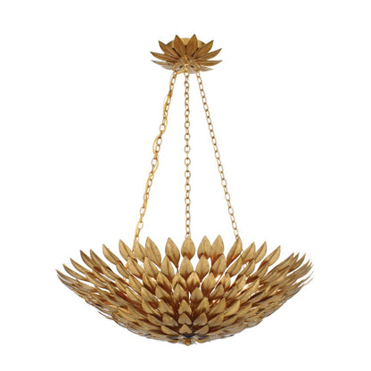 BROCHE ANTIQUE GOLD CHANDELIER