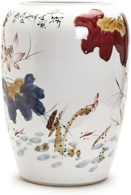 Japanese Flower Blossoms Vase