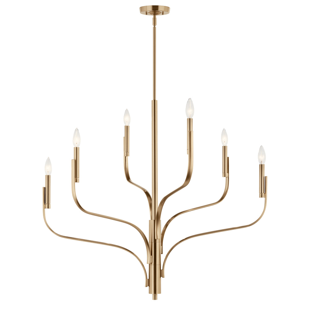 6 LIGHT MODERN CHANDELIER