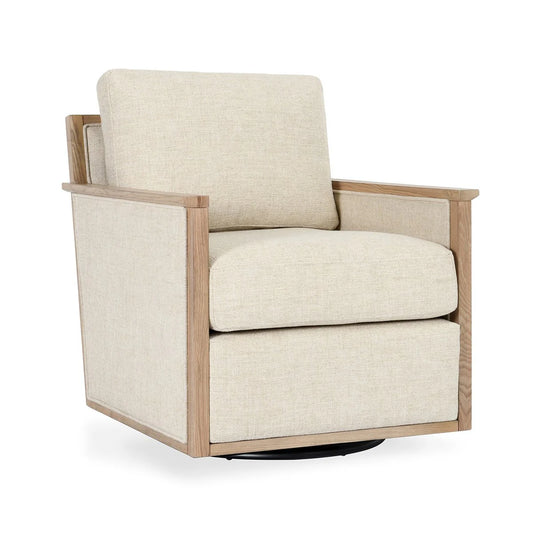 Norman Weave Swivel Chair