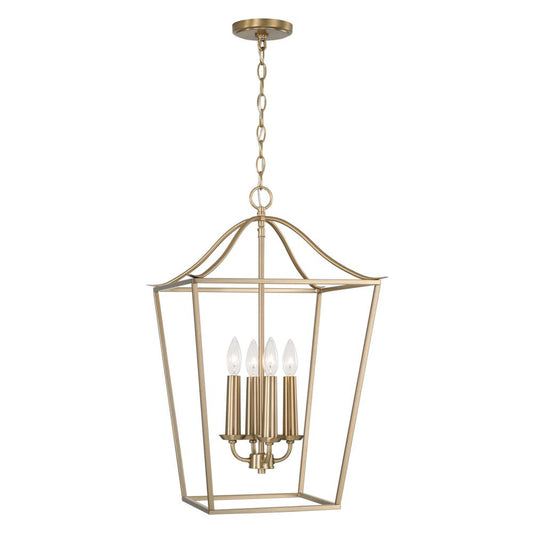 4 LIGHT FOYER PENDANT LANTERN
