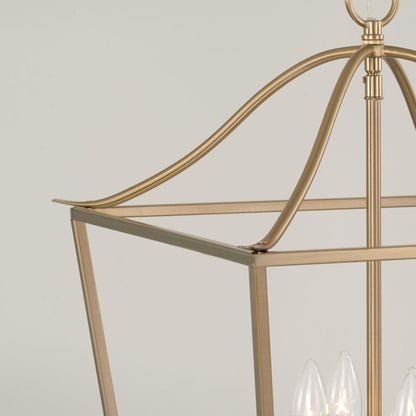4 LIGHT FOYER PENDANT LANTERN