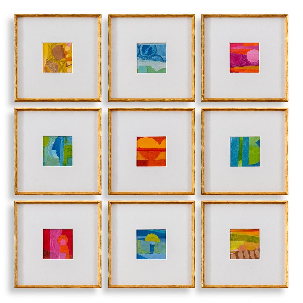 Petite Bijoux Framed Canvases Brilliant