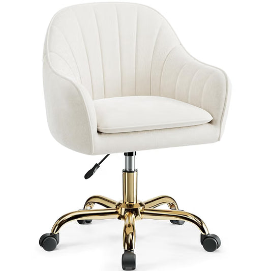 Beige Vanity Chair