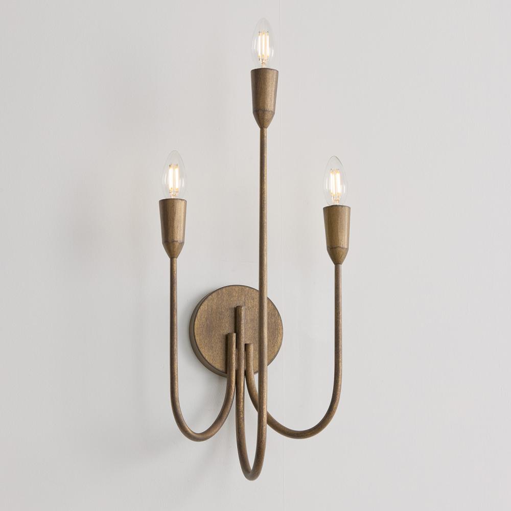 3 Light Sconce