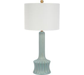 Brianna Teal Table Lamp