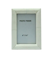 White Ridged Frame