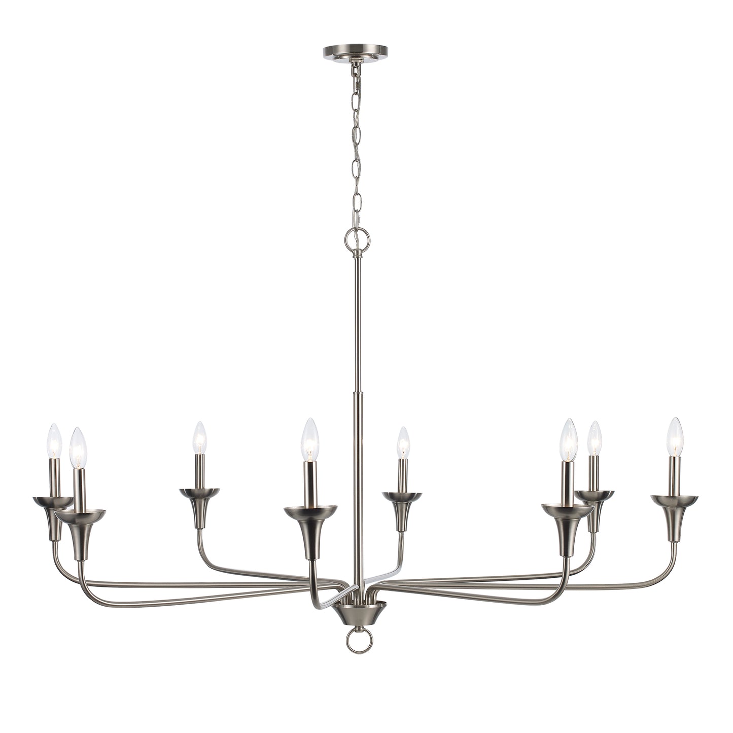 CAPELLA 8 LIGHT MODERN CHANDELIER