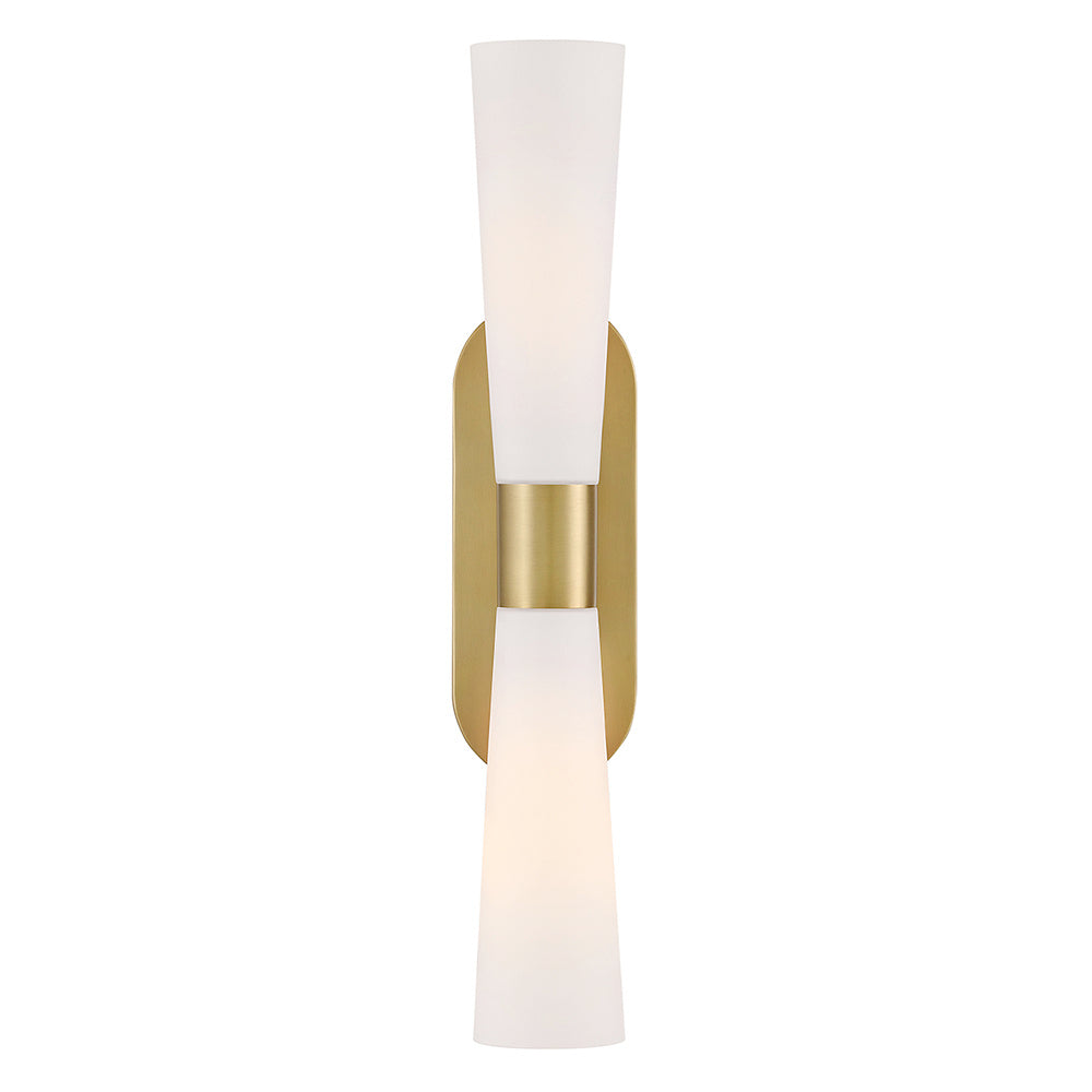 LARGE TWO LIGHT SCONCE
