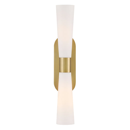 LARGE TWO LIGHT SCONCE