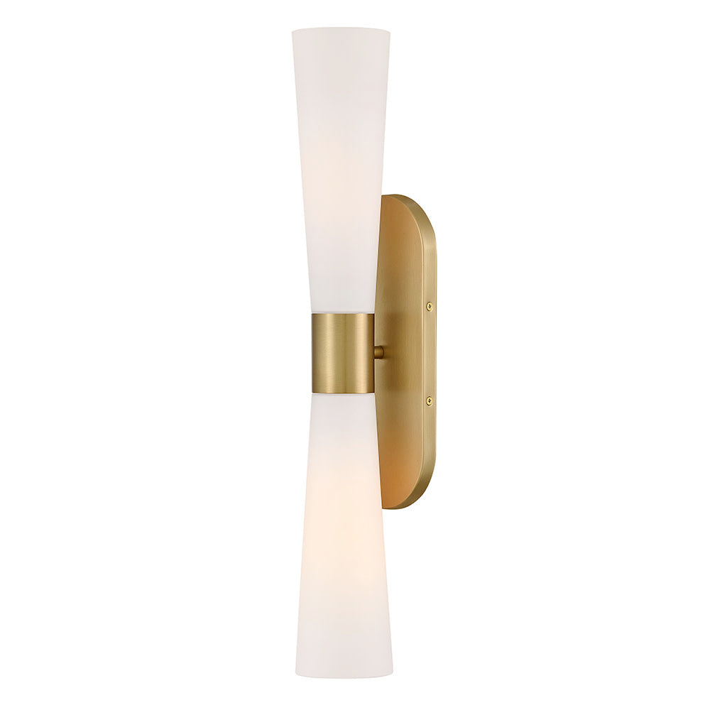 LARGE TWO LIGHT SCONCE
