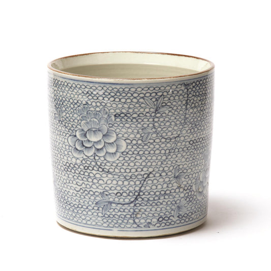 Blue and White Vase/Planter