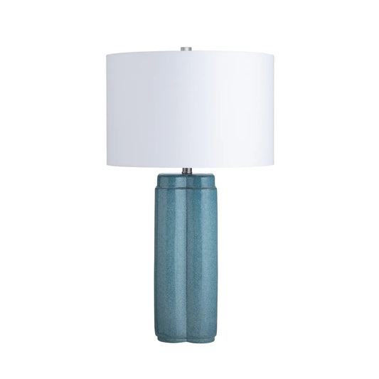 Dark Blue Ceramic Table Lamp
