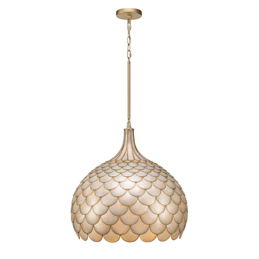 Darby 21'' Soft Gold Pendant