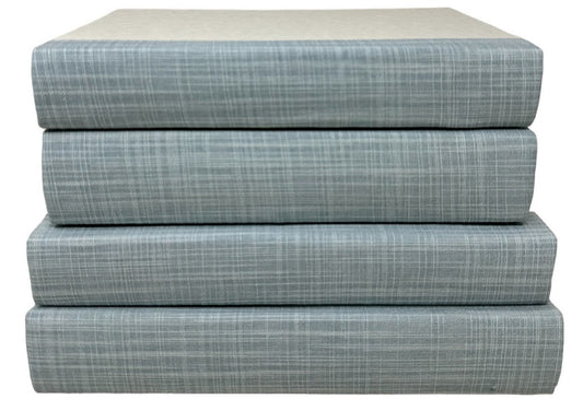 Dusty Blue Fabric Book