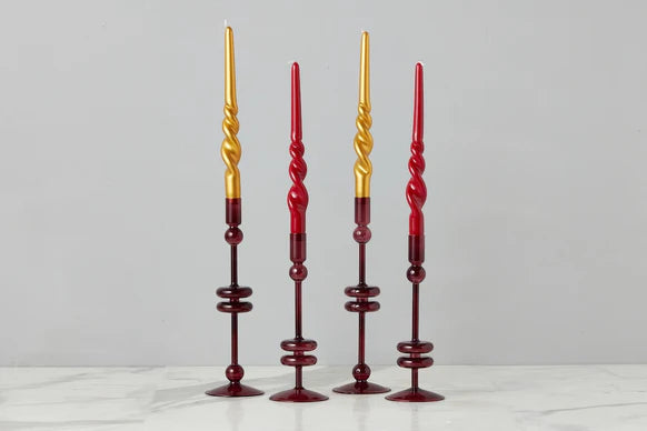 Glass Candlestick
