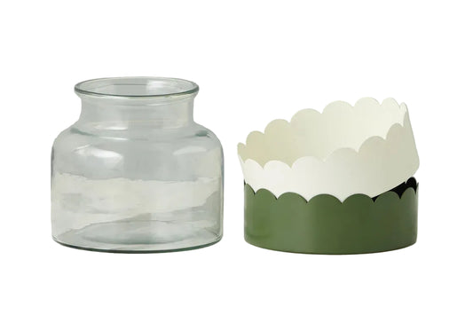 2-in-1 Scalloped Bloom Vase