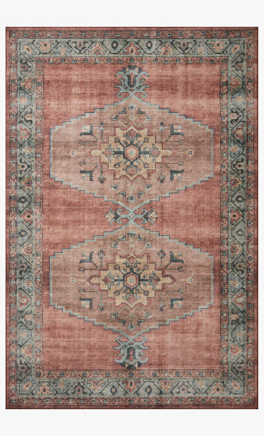 Heidi Rug- Spice/ Aqua