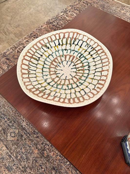 Large Glaze Reactive Bowl