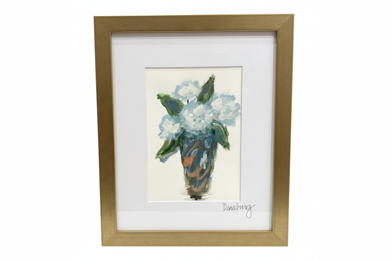 9x12 Framed Florals