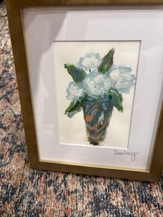 9x12 Framed Florals