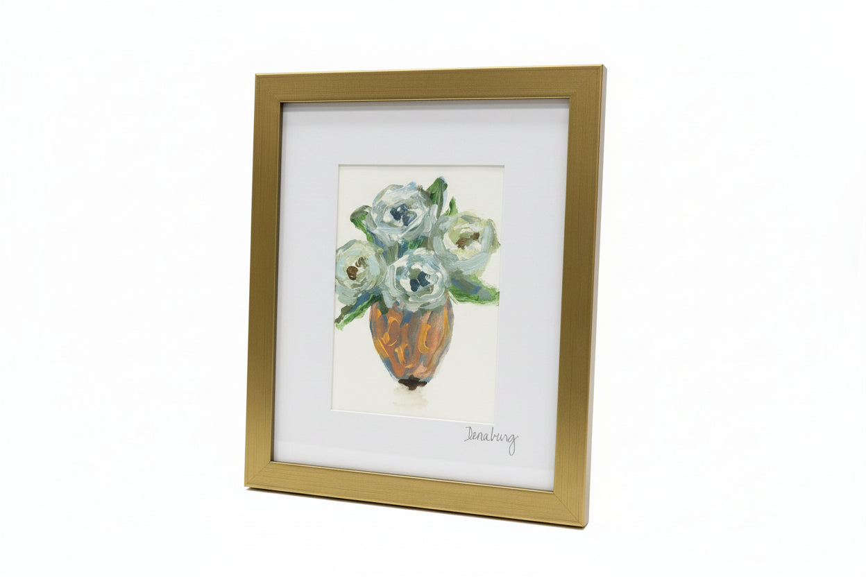 9x12 Framed Florals