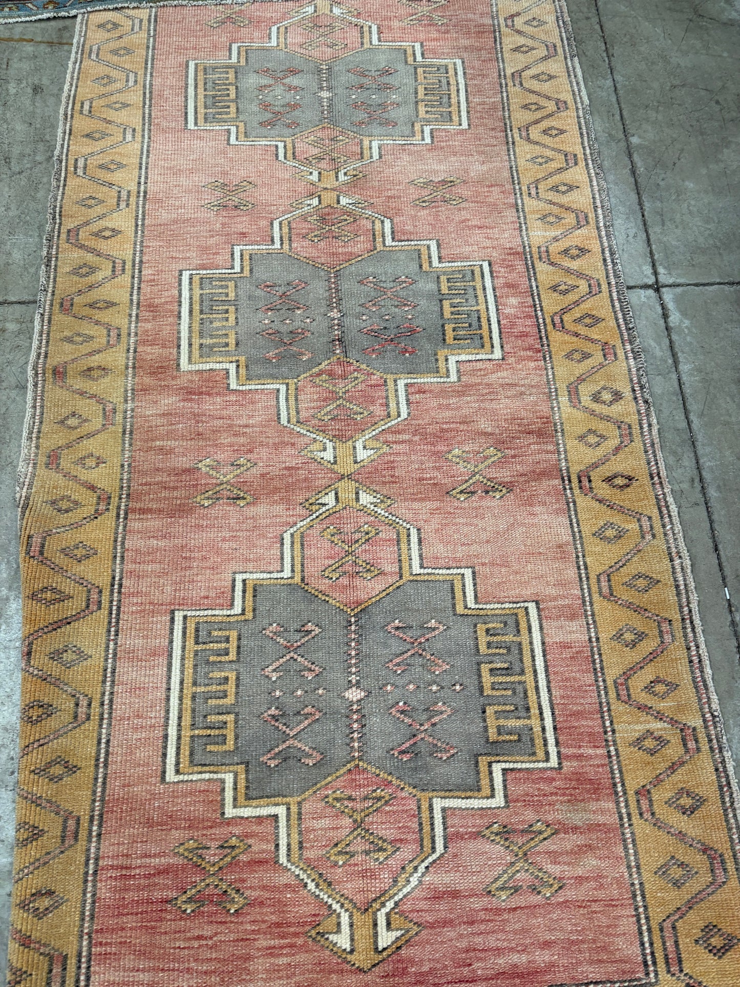 7x4 Antique Heriz Rug