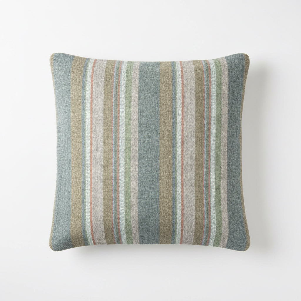 22x22 Stripe Wool Pillow