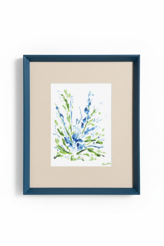 Blue Florals