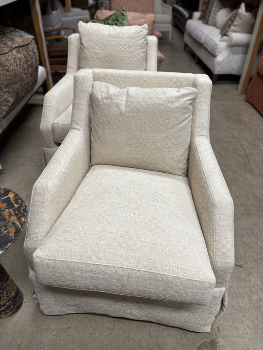 Ivory Lounge Chair