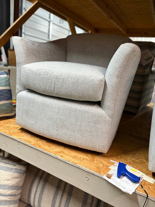 Gray Swivel Chair
