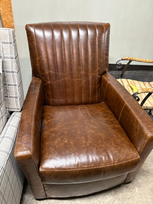 Brompton Brown Swivel Chair
