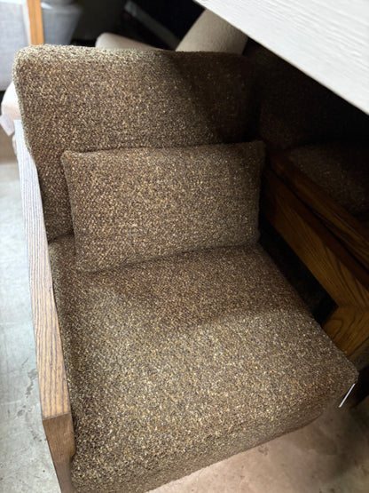 Simone Toffee Swivel Chair