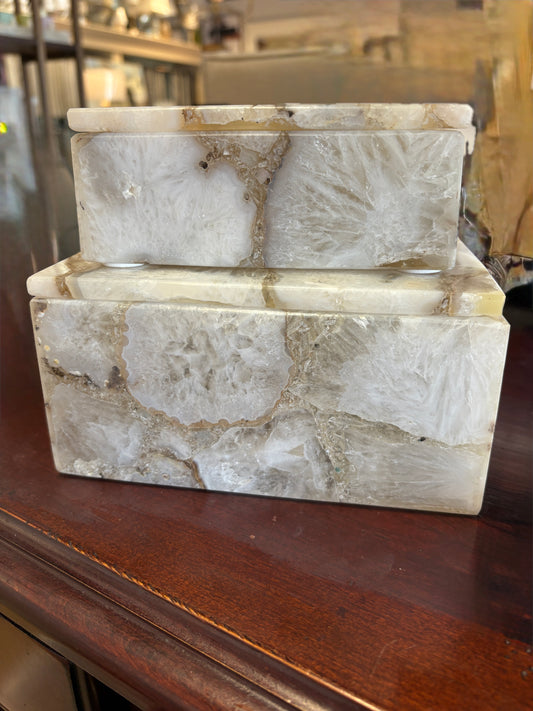 Cut Crystal Box