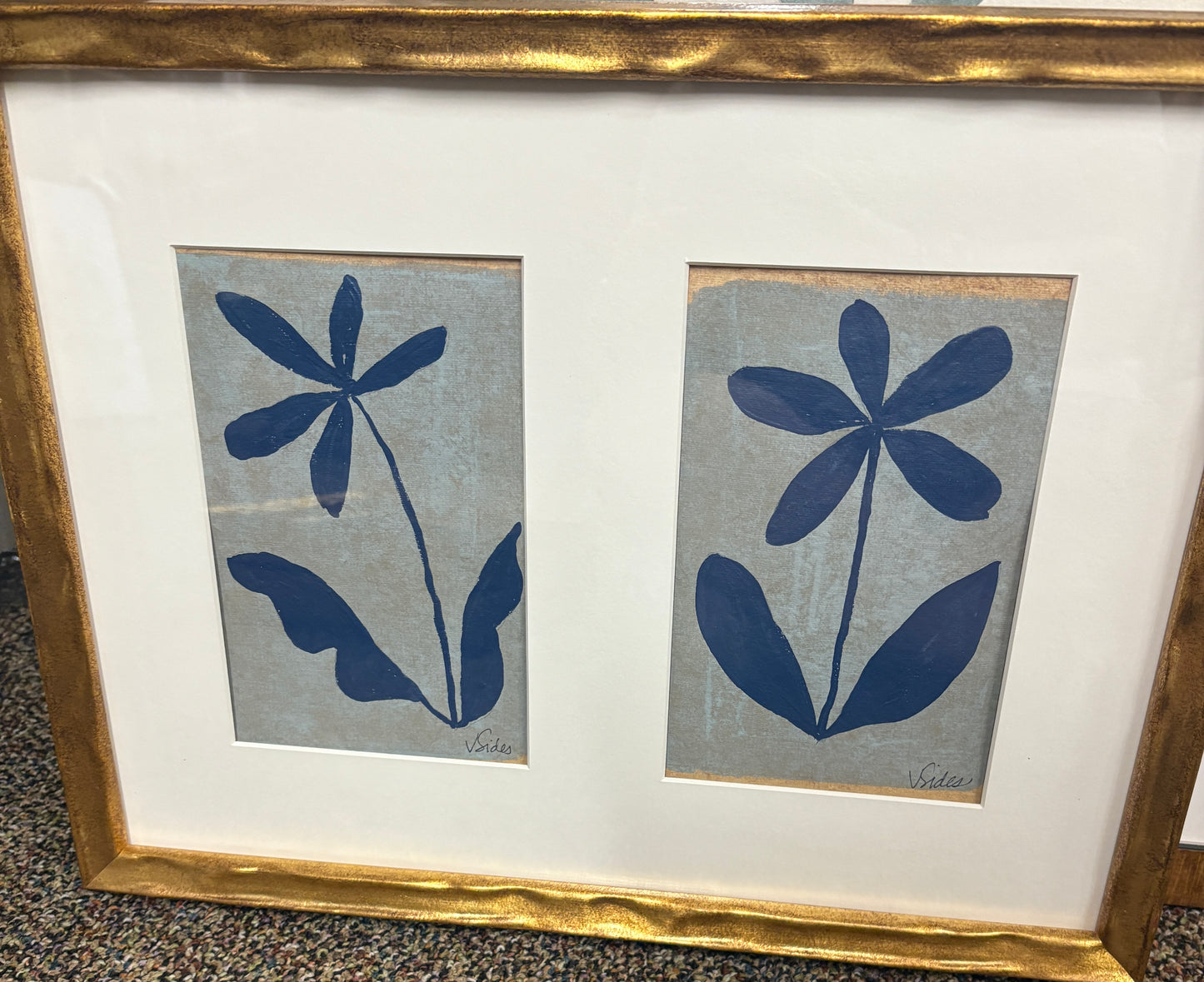 Two Light Blue Flowers