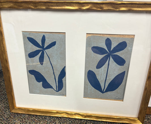 Two Light Blue Flowers