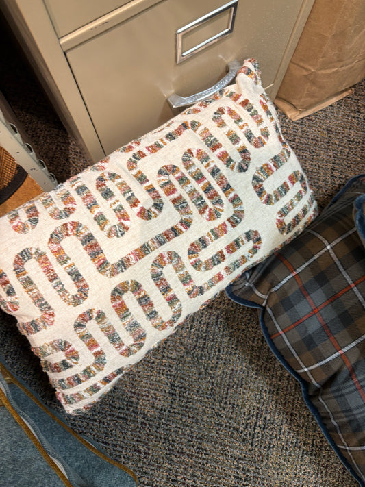 Designer Fabric Lumbar