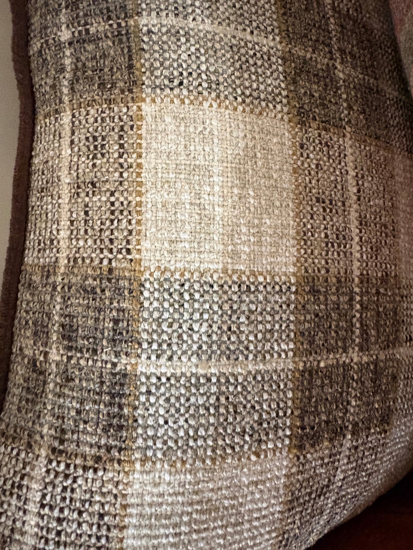 Plaid Throw Pillow