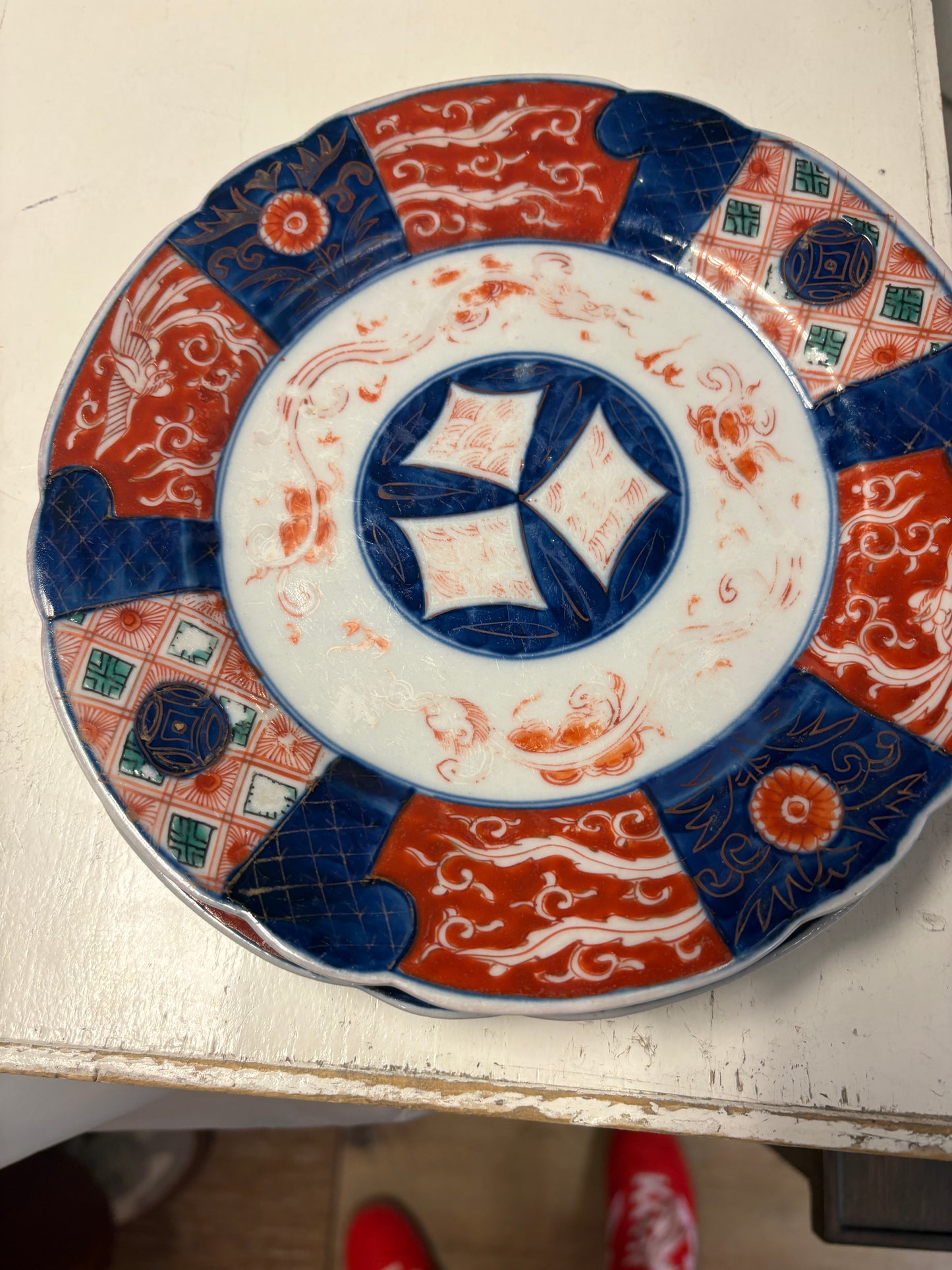 Vintage Imari Porcelain Plates