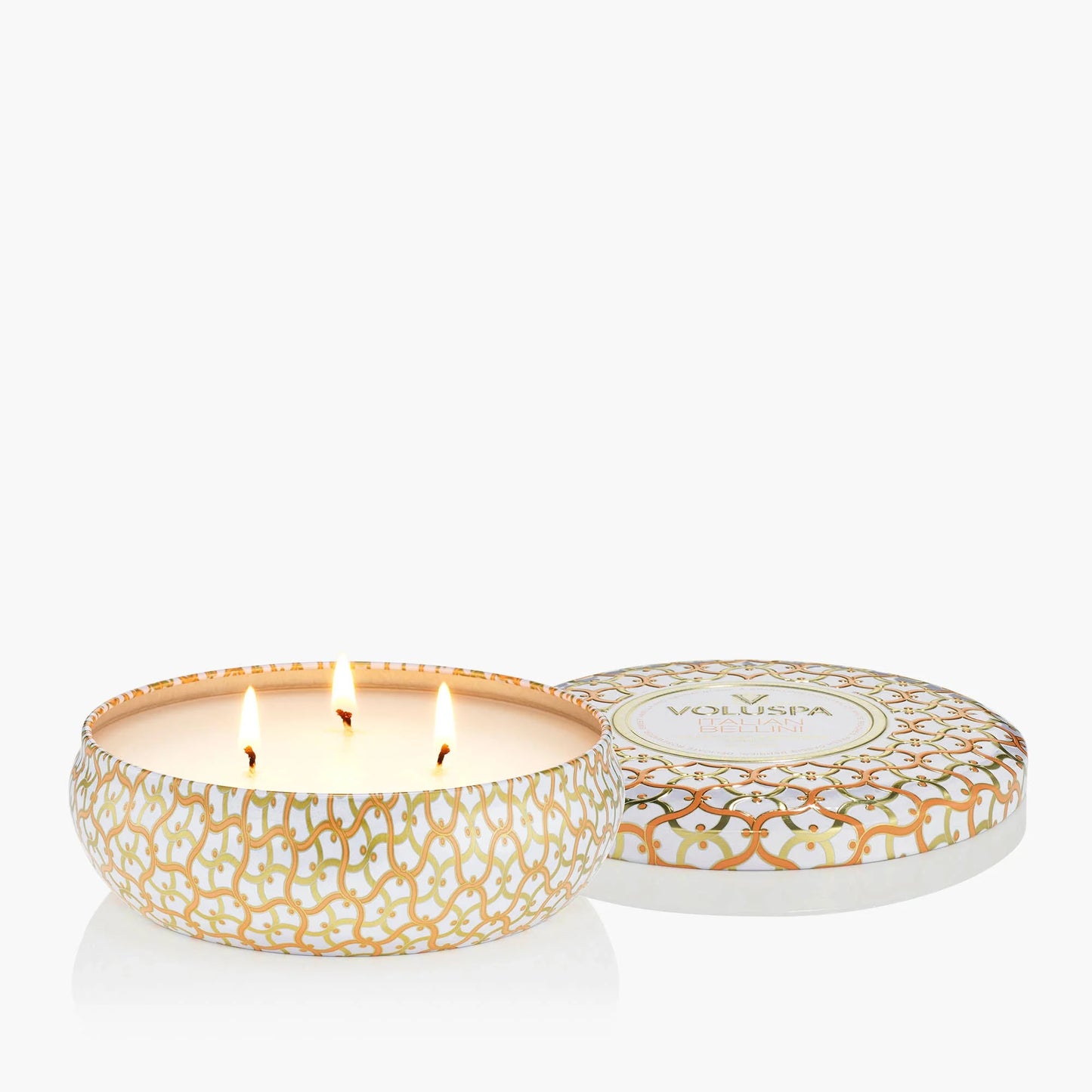 3 Wick Tin Candle