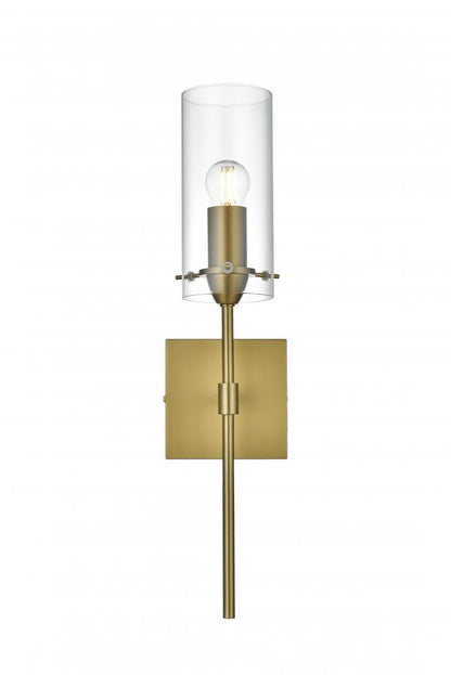 Elsreth Wall Sconce W4.7"E4.3"H20" Satin Gold