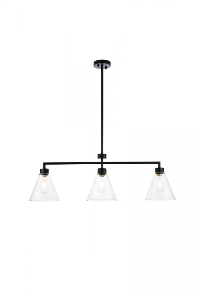 MERA 3 LIGHT BLACK PENDANT