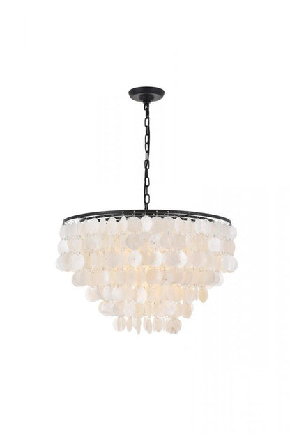 Selene 6 light Black Pendant