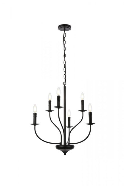 WESLEY PENDANT IN BLACK