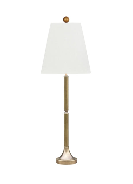 SOLID BRASS BUFFET LAMP