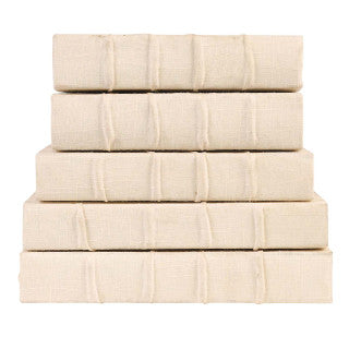 Linen Bound / Off-White Cover