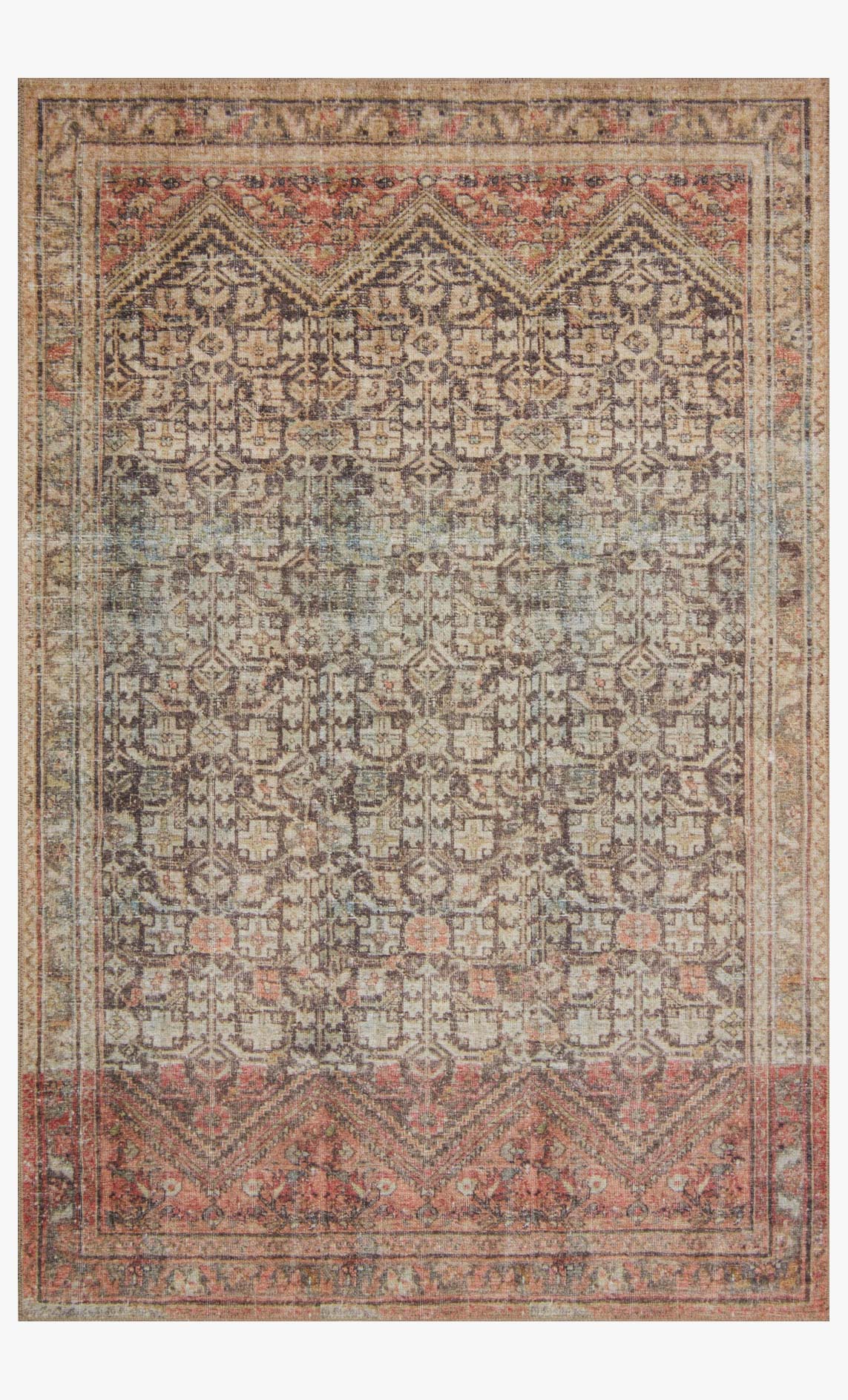 Loren rug- Charcoal Multi