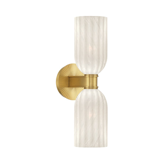 LOTUS LUXE GOLD SCONCE
