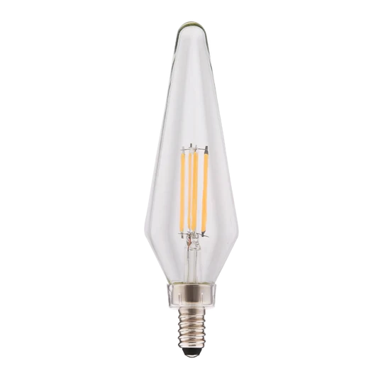 4.5W CRYSTAL FILAMENT CHANDELIER BULB - E12 2700K