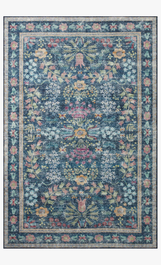 3x4 Maison Frances Blue/Multi Rug